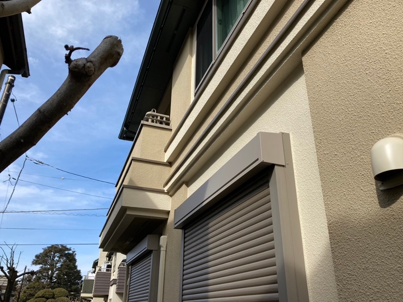 東京都調布市　断熱ガイナ外壁屋根塗装工事　工事後